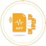 aiff text extractor formats