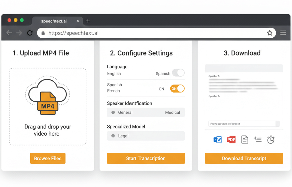 mp4 video to text converter