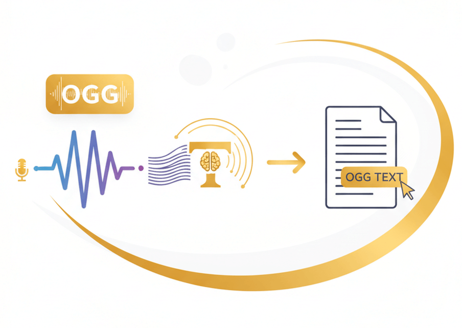 ogg to text conversion