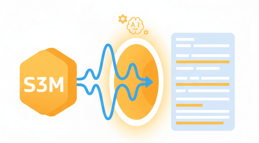 s3m to text conversion