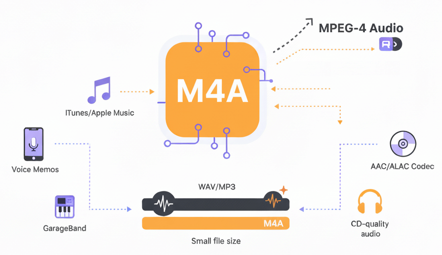what is m4a file