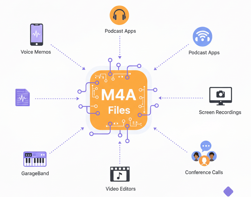 m4a sources