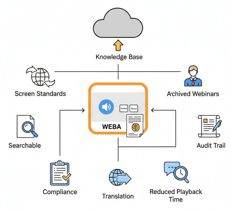 why transcribe weba