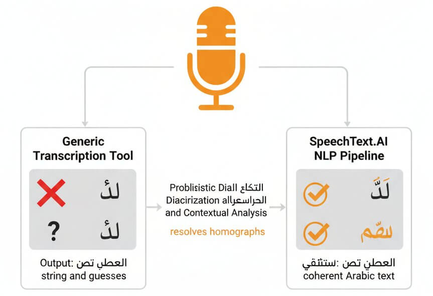arabic text disambiguation and diacritization
