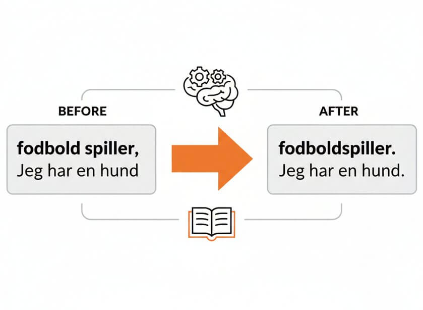 danish language processing engine