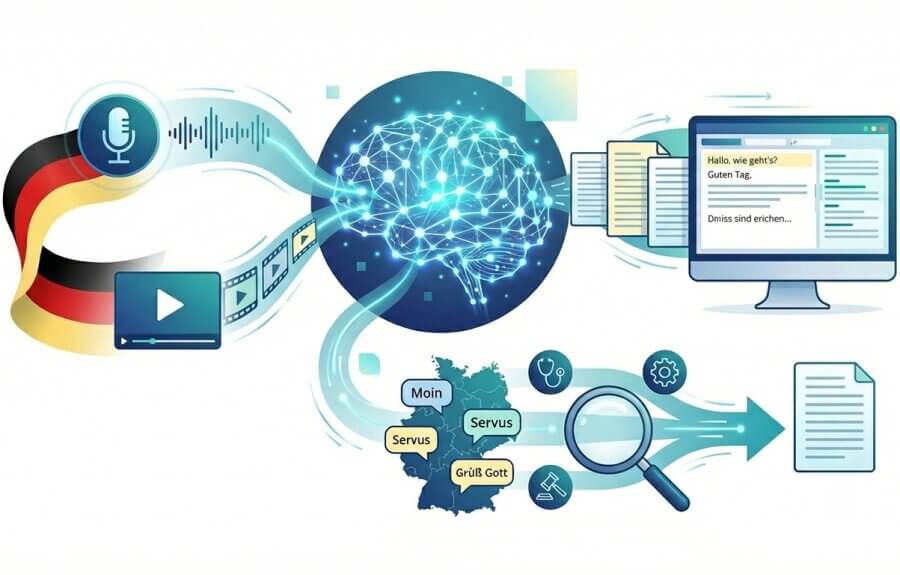 german transcription service