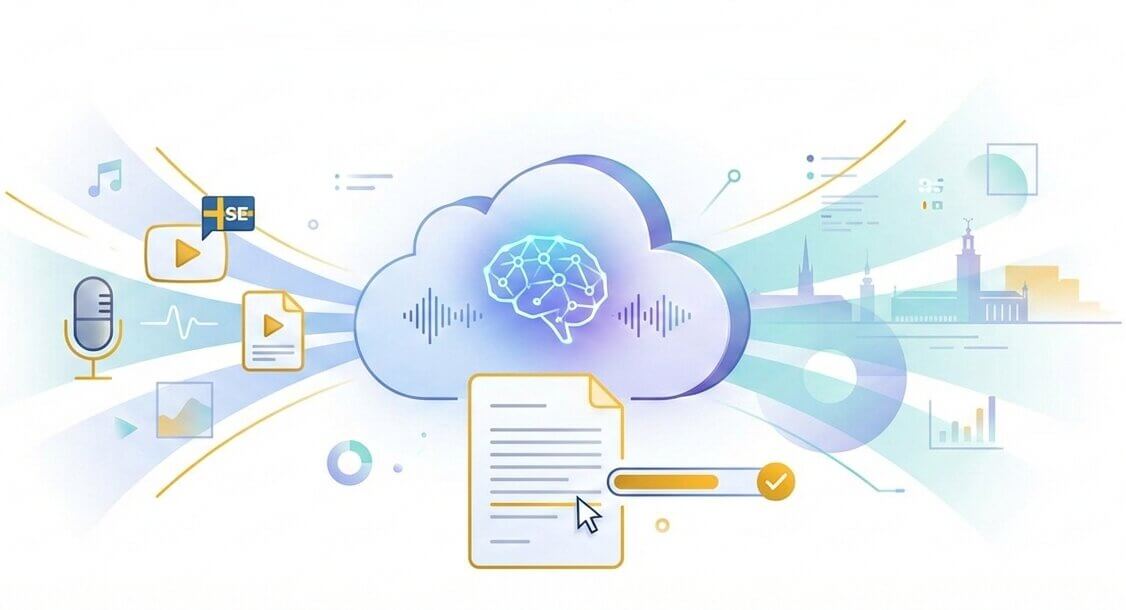 swedish transcription service